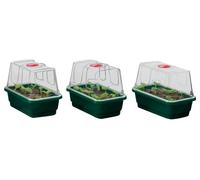 Mini High Dome Propagator, 3 Piece Set - G85X3