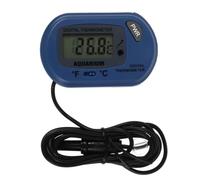 Mini High Precision Fish Tank Digital Thermometer Waterproof Blue ABS
