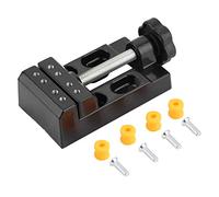 Mini Hobby Table Vise Mini Walnut Vise Clamp Hobby Table Craft Jewelry Clamp Small Bench Vice with Horizontal Groove