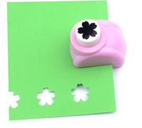 Mini Hole Puncher, Mini Paper Puncher Cherry Blossoms Pattern Punch Shaper for Card Making Random Color