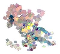 Mini Holographic Acrylic Blocks,Double-Sided Colored Panels | Colored Acrylic Sheets,for Home Crafts Art Party Wedding Classroom Office Artwork