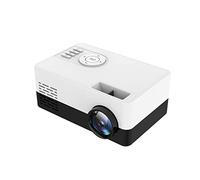 Mini Home Projector Support 1080P AV USB SD Card USB Portable Projector (D 131*86*58mm)