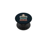 Mini Horse Lover Cute Pony Miniature Horse PopSockets Adhesive PopGrip