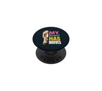 Mini Horse Pony Funny Miniature Horse PopSockets Adhesive PopGrip