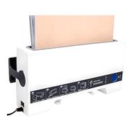 Mini Hot Melt Heat Binder Electric Binding Machine with Cooling Rack, 21mm Binding Thickness, 2 Min Fast Binding for Documents and Contracts