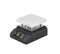 Mini Hot Plate SMD Preheater Preheating Rework Station PCB Board Soldering Desoldering Heating Plate Repair Tool(65W EU Set)