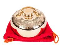 Mini Hot Water Bottle with Cover 500ml 1000ml Metal Brass Small Hot Water Bottles for Adults & Kids, Leak-Proof Long-Lasting Heat Retention(Brass (Craft),XXL)