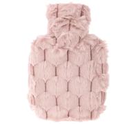 Mini Hot Water Bottle with Cover, Small Hot Water Bottle Pink, Warm Water Bags, Mini Hot Waters Bag for Women, Seniors & Children