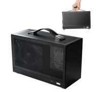 Mini Housing PC - ITX Chassis Portable, Compact Compact Host Calculator | Ultra-Kleines Computer Case with Type-C Connection, Desktop for Students, Home Use, UFF User