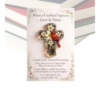 Mini Hug Card - Inspirational Prayer Keepsake, Belief Spraying Pocket Card Mini Hug for Men Women Adults Grandmother Family Friends Commuting Travel School Adventure