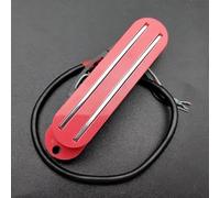Mini Humbucker Dual Rail 9K ST Style Humbucker Twin Blade Pickup For FD ST Electric Guitar Replacement Multi Color(Pink)