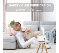 Mini Humidifier With Night Light USB Powered Moisturizer For Bedroom Desk Or I Was Told It Get Easier (A, 12X10.7cm)