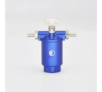 Mini Hydraulic Oil Metal Filter For 1/14 RC Excavator Bulldozer Tamiya Truck Model Parts(Blu)