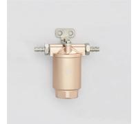 Mini Hydraulic Oil Metal Filter For 1/14 RC Excavator Bulldozer Tamiya Truck Model Parts(Gold)