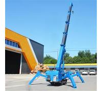 Mini Hydraulic Telescopic Crawler Crane - Mobile Rubber-Tracked Crane for Lifting Heavy Loads in Confined Areas