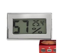 Mini Hygrometer - Metal ABS Material | 2 Inch Embedded High-Precision Instrument 35g, Sensing Monitoring System Enhances Accuracy For Wine Box And Musical Instrument Use