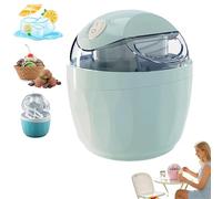 Mini Ice Cream Maker, 15-minute One-touch Dessert Maker, Compact Electric Machine For Single Serving Gelato & Frozen Yogurt, Perfect For Home Kitchen & Family Treats