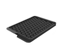 Mini Ice Cube Trays,Round Ice Cube Mold,0.6in Small Ice Maker for Freezer for Easy Release,Circle Ice Trays for Freezer with Lid,104 Cube Tray for Chilling Drinks Coffee Juice Cocktail