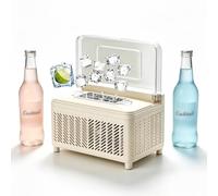 Mini Ice Maker 12V Dual Power for Camping Travel RV Office