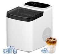 Mini Ice Maker Machine - Self-Cleaning Portable Ice Maker, Makes Clear Ice Cubes in 6-10 Minutes, Low Noise Ideal for Home, Kitchen, and Office