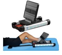Mini in-Bed Leg Press Machine for Rehab | Low-Impact Leg Strength Trainer for Neurological & Orthopedic Recovery | Portable 9 lb PT Equipment with 6 Resistance Levels up to 65 lb | Ideal for Bed Rest