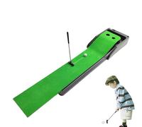 Mini Indoor Golf Decorative Automatic Ball Return Golf Training Desktop
