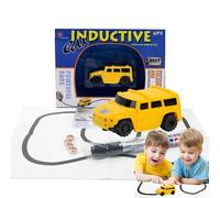 Mini Inductive Car Toy - Automatic Line Following Vehicle, Educational Track Toys, Optical Sensor Excavator, Stem Learning Fun | Interactive Mini Car Toy For Kids Creative Play Development