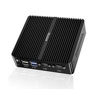 Mini Industrial PC Intel Celeron J4125, 8GB RAM DDR4 128GB SSD 1TB HDD Micro Computer USB3.0, Dual LAN, Dual WiFi, BT4.0, Mini Desktop PC With HD/VGA Dual Output, 2 RS232 COM