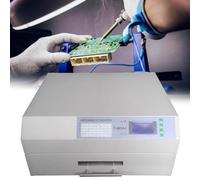 Mini Infrared Reflow Oven, Professional Automatic SMD Soldering Station for PCB BGA Rework, Intelligent LED Chip Soldering Machine with Aluminum Substrate