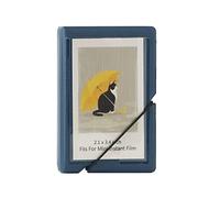 Mini Instant Film Polaroid Photo Album Book For 3 Inch Fujifilm Instax Mini 12 11 9 99 8 7+ 40 EVO Camera Film, HP Sprocket, K-pop Photocards (Marine Blue, 1 Pack)