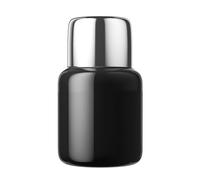Mini Insulated Water Bottle 10.8 oz Small Vacuum Insulated Thermos for Hot & Cold Drinks Wide Mouth Leak-Proof Stainless Steel Travel Coffee Mug (Black, 10.8oz)