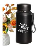 Mini Insulated Water Bottle, 800 ml, Versatile Small Bottle with Tea Infuser, Vacuum Sealed, Portable Hydration Supplies for Travel, Hiking, Gym, Training Backpack Outdoor