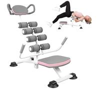 Mini Inversion Table for Back Pain Relief, Adjustable Lumbar Spine Stretcher with Acupoint Massage, Foldable Back Stretching Device for Home Gym, Ergonomic Back Support Relaxer, up to 440lb