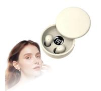 Mini Invisible Headphones Bluetooth 5.4, 2026 New Noise Cancelling Headphones for Sleeping, Comfortable Mini Wireless Earbuds for Side Sleepers, Hidden True Wireless in Ear Earphones for Work