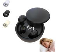 Mini Invisible Headphones Bluetooth 5.4 True Wireless In-Ear Earphones, Ultra-Compact Headphone for Work, Music, Gaming, Micro noise reduction Lightweight with with LED Screen (#A)