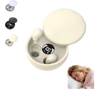 Mini Invisible Headphones Bluetooth 5.4 True Wireless In-Ear Earphones, Ultra-Compact Headphone for Work, Music, Gaming, Micro noise reduction Lightweight with with LED Screen (#C)