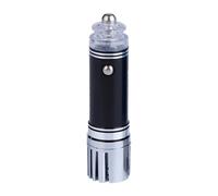Mini Ionic Air Purifier - 2.2x8.8cm Portable Car Ionizer, Filter-Free Odor Eliminator | Crystal-Shaped Dome Design Auto Powered Accessory For Dust Removal Men Women, Improved Air Quality