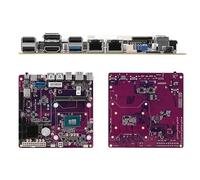 Mini ITX NAS Motherboard with N150 Processor, 2 Port i226 2.5GbE LAN, 6 Bay SATA3.0, DDR5, 2X M.2 NVMe x4, TF Card Slot, 4K HDMI