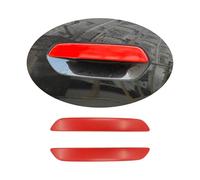 MINI J01 J05 U25 Union Jack Door Handle Covers, Door Handle Caps Trim for Mini Cooper J01 EV J05 Aceman U25 Countryman(Red, 2 Doors)
