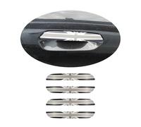 MINI J05 U25 Union Jack Door Handle Covers, Door Handle Caps Trim for Mini Cooper EV J05 Aceman U25 Countryman(Union Jack Gray, 4 Doors)