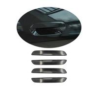 MINI J05 U25 Union Jack Door Handle Covers, Door Handle Caps Trim for Mini Cooper EV J05 Aceman U25 Countryman(Gloss Black, 4 Doors)