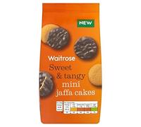 Mini Jaffa Cakes Waitrose 125g (Pack of 6)