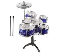 Mini Jazz Drum Set for Portable Musical Small Drum Set for Safe Materials for Music Development for