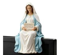 Mini Jesus Figures,Modern Aesthetic Resin Religious - Religious Mother Mary Jesus Figurine,for Home Decor Living Room Bedroom Office Church Birthday Holiday Party