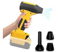 Mini Jet Blower Turbo Fan for Dewalt 18V Battery, 4-Speed Mini Blower, Air Duster, Industrial Fan, for Cleaning, Hair Drying, Car, Camping (No Battery)