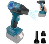 Mini Jet Blower Turbo Fan for Makita 18V Battery, 4-Speed Mini Blower, Air Duster, Industrial Fan, for Cleaning, Hair Drying, Car, Camping (No Battery)