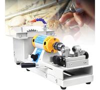 Mini Jewelry Lapidary Saw, High Speed Table Grinding Polishing Machine, 800-10000 RPM for Rock Jade Stone Drilling Finishing