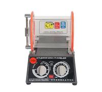 Mini Jewelry Polisher Tumbler with 3kg Capacity | KT6808 Machine and Glass Barrel for Polishing(220 A Set)
