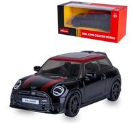 Mini John Cooper Works 1:43 Scale Die-Cast Model Car - Black | Detailed Collectors Edition Diecast | Official Licensed Product