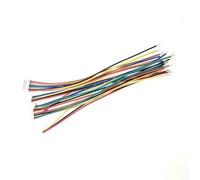 Mini JST SH 1.0mm Pitch Female Socket Terminal Plug Wire Connector SH 1mm 2 3 4 5 6 7 8 Pin 10CM 28AWG Electronic Wires Cable(Female,50Pcs,2Pin)